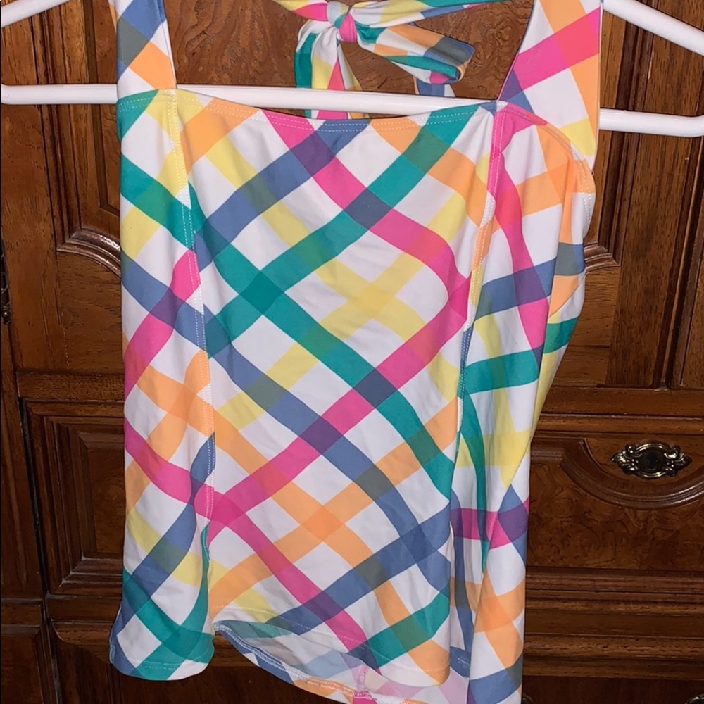 Halter bathing suit top